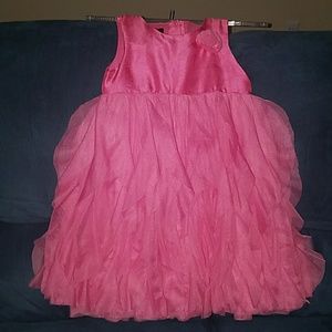 Pink toddler girls formal dress